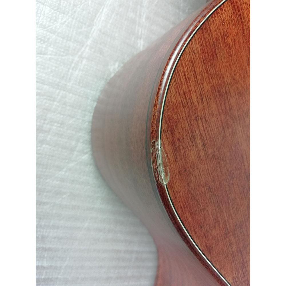 vault electro acoustic guitars vault s360t-sk 41-inch premium cutaway acoustic guitar with blend 301 pickup - open box b stock