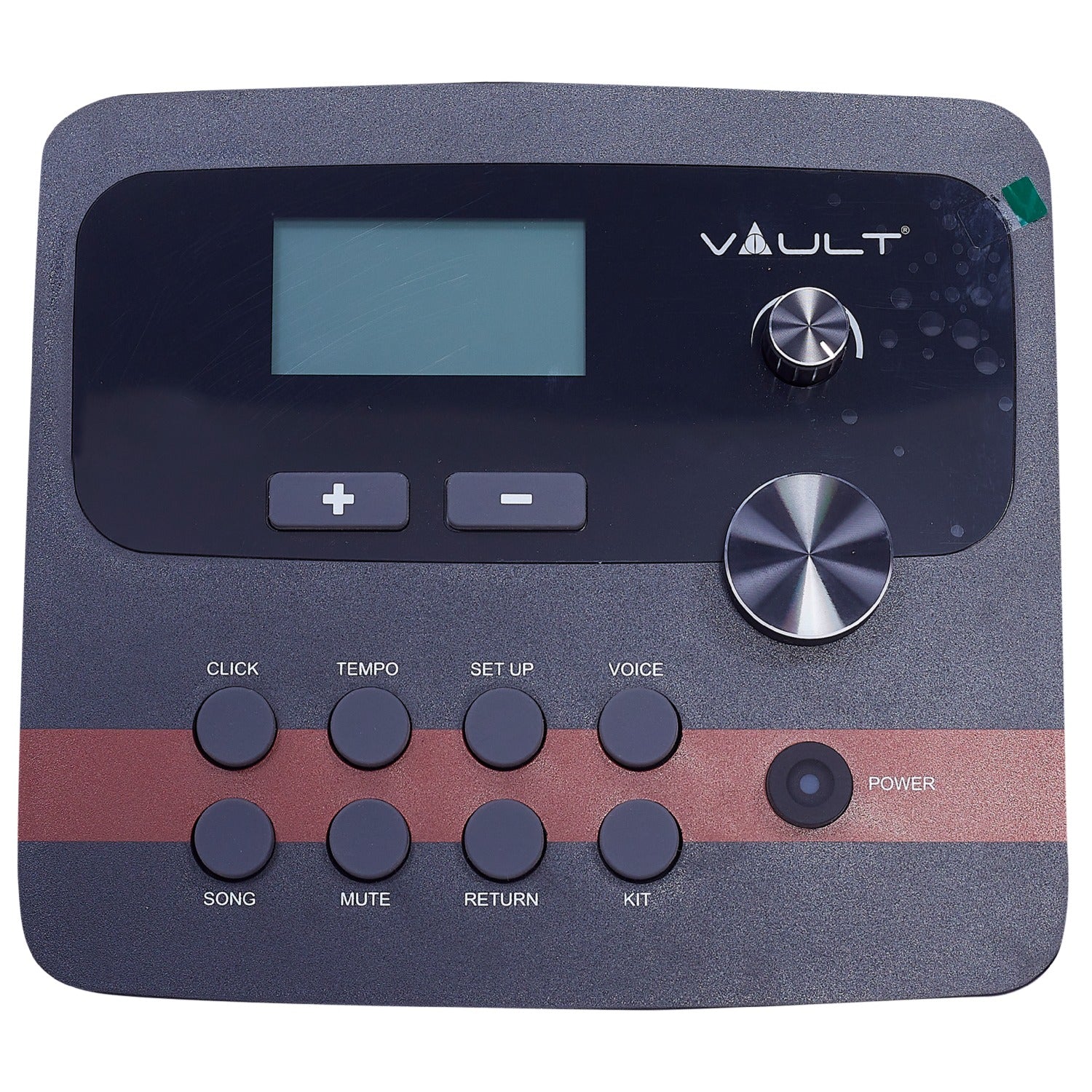 Vault Electronic Drum Kits Vault Impact Fusion Electronic Drum Kit with Dual Zone Mesh Pads, Cymbals and Advanced Module with 300+ Sounds