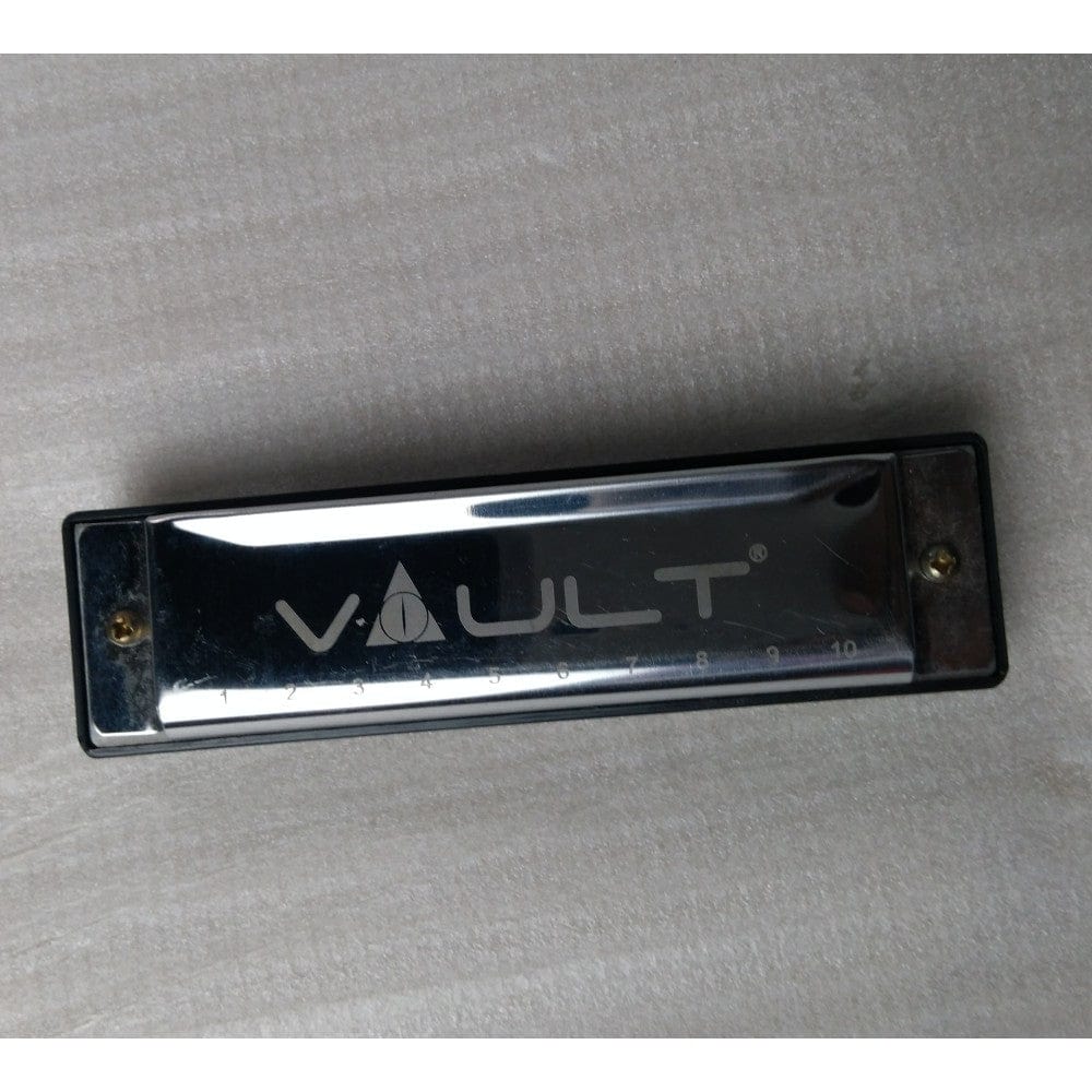 vault harmonicas 202101723352 vault ha1000 10-hole beginner harmonica - open box b stock