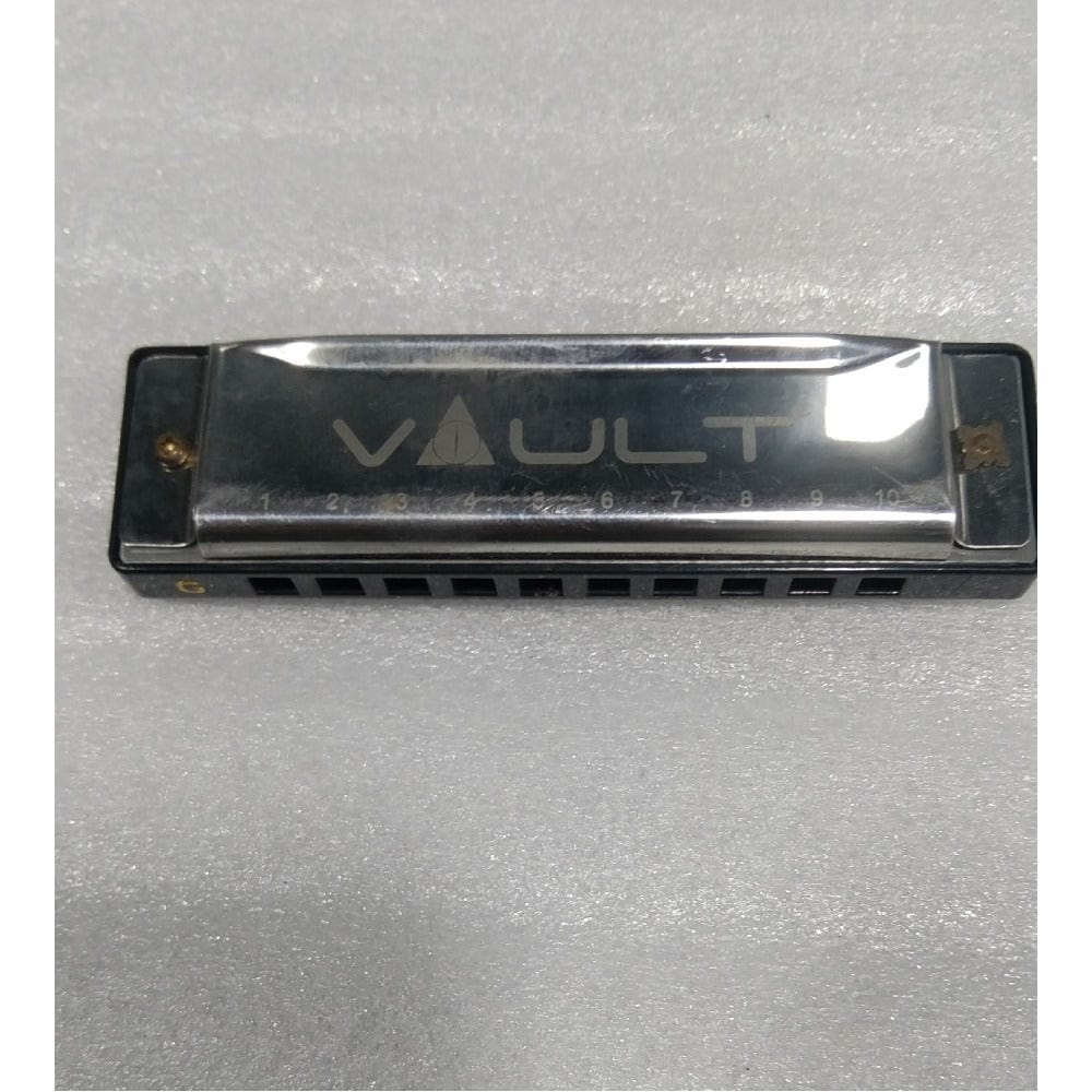 vault harmonicas 202401016559 vault ha1000 10-hole beginner harmonica - open box b stock #barcode_202401016559