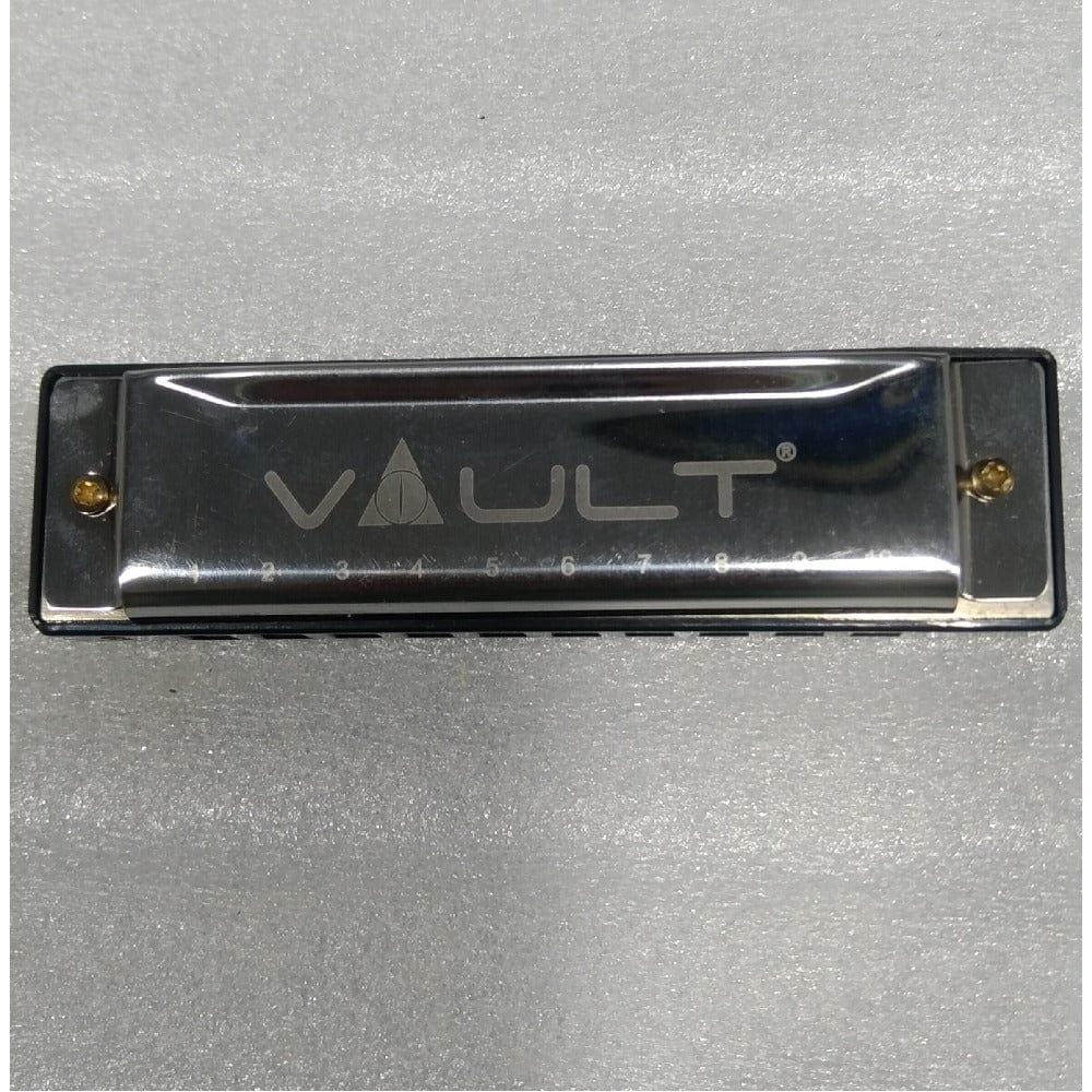 vault harmonicas 202401016822 vault ha1000 10-hole beginner harmonica - open box b stock #barcode_202401016822