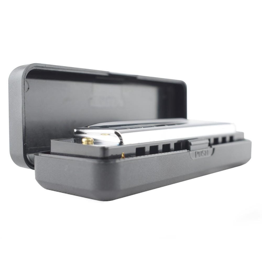 vault harmonicas a vault ha1000 10-hole beginner harmonica - key of a - open box