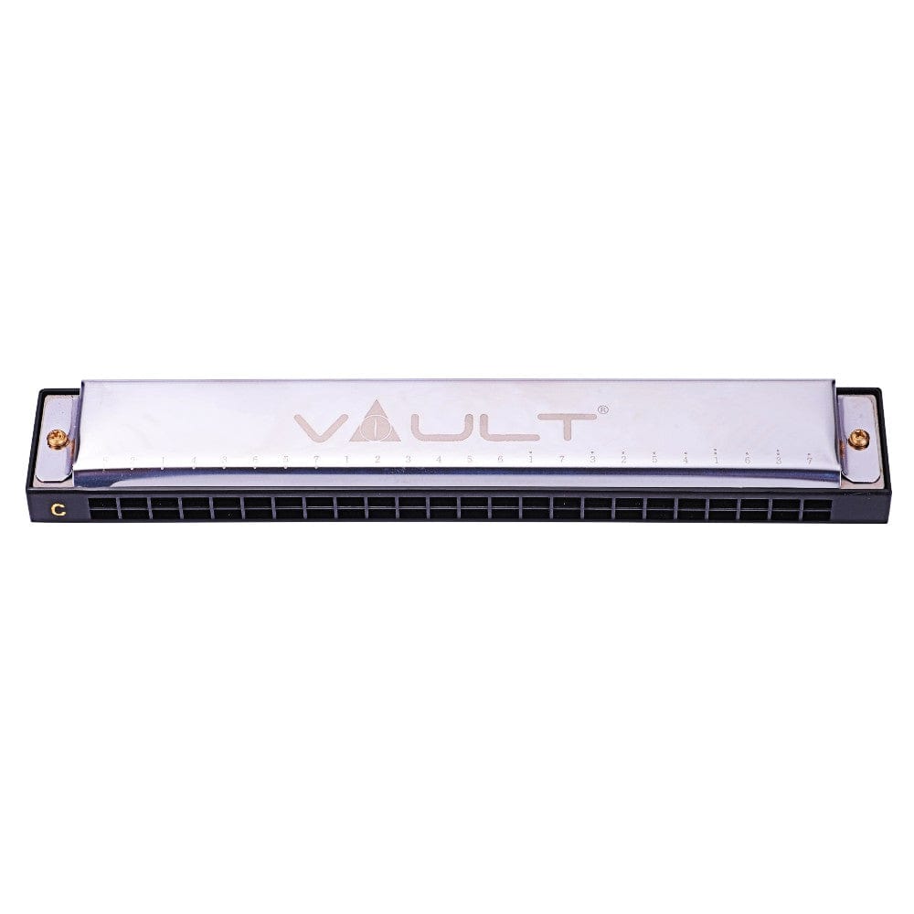 vault harmonicas c vault ha1020 24-hole beginner harmonica