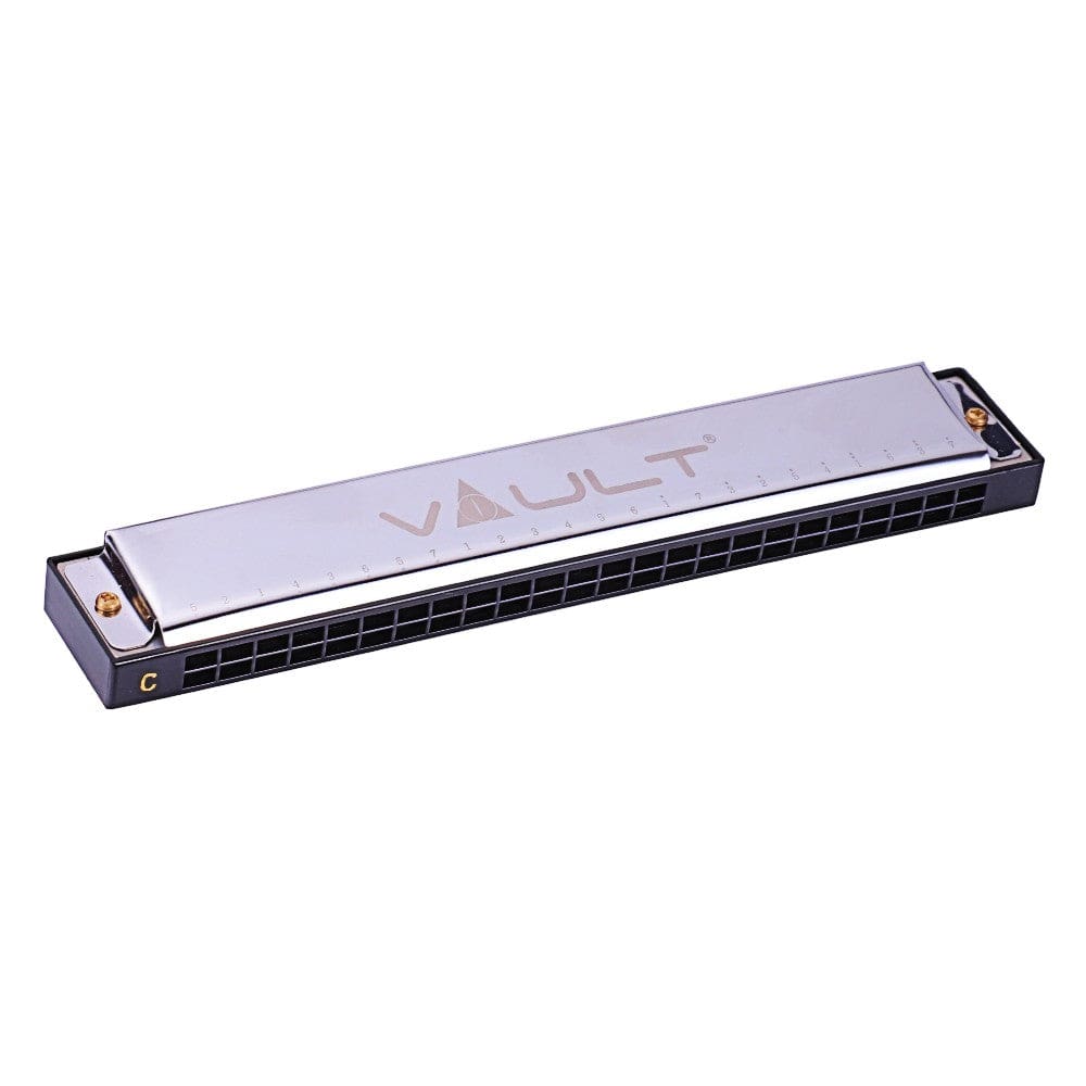 vault harmonicas vault ha1020 24-hole beginner harmonica #key_g