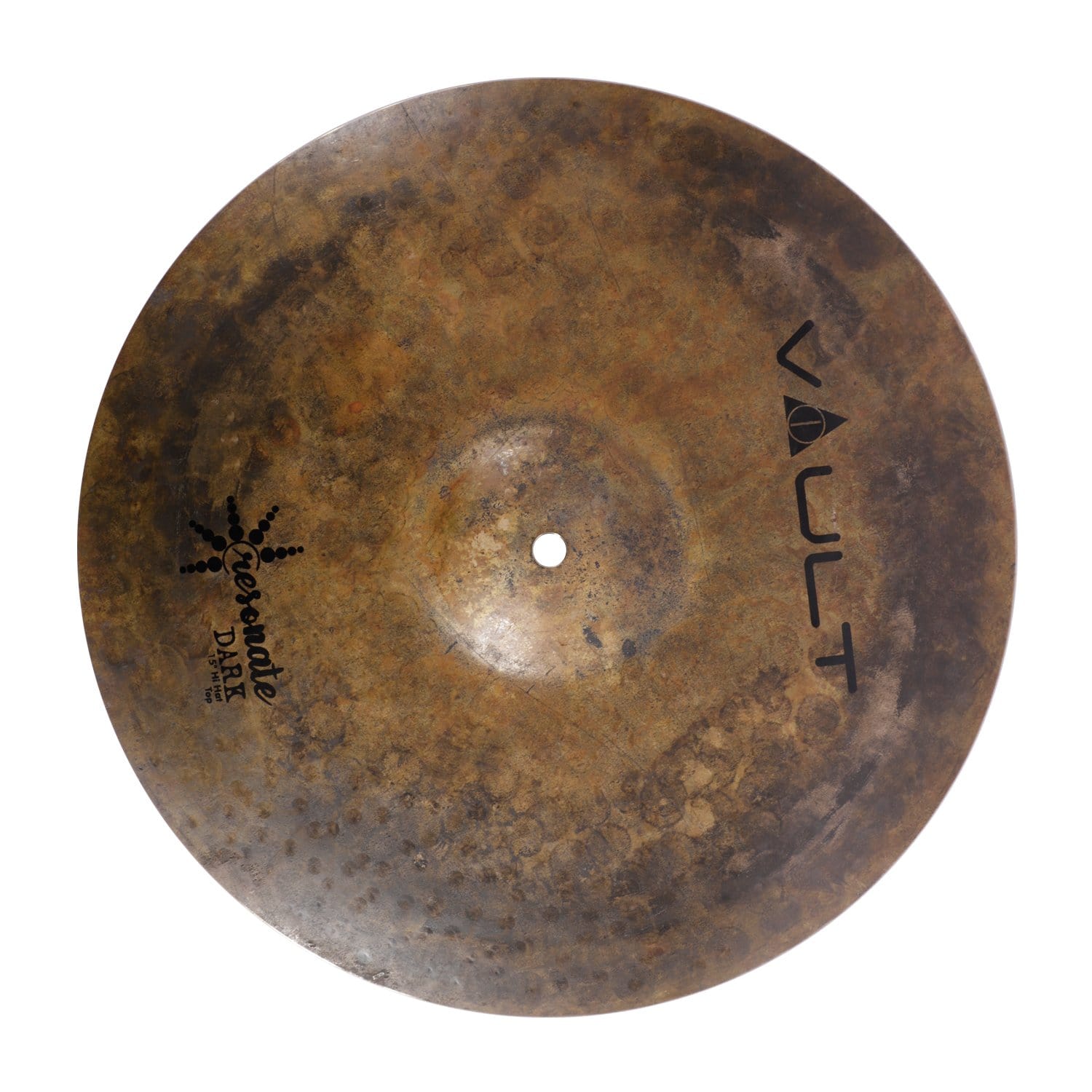 vault hi hat cymbals vault resonate dark series 15-inch hi-hats cymbals - pair