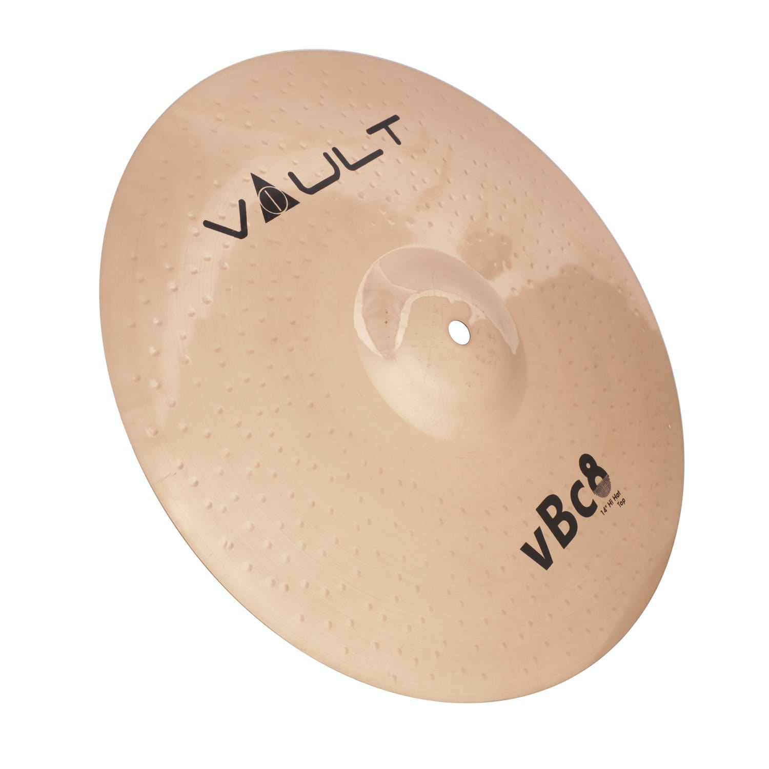 vault hi hat cymbals vault vbc8 cymbal 14-inch hi-hats cymbals - pair