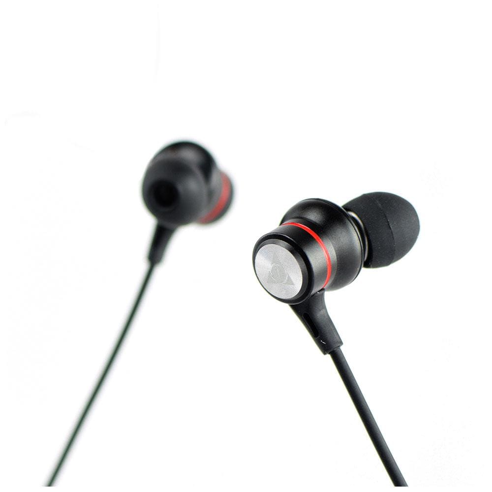 vault in-ear neckband headphones vault play neckband with long battery life, magnetic earbuds, bt version 5.0 & mic - black - ideal for work from home