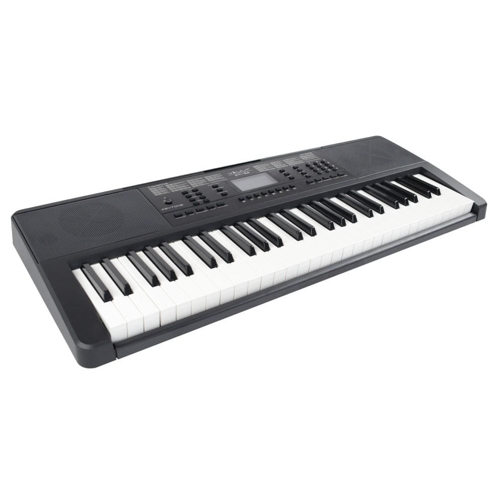 vault keyboard bundles black vault kt-54 keytone 54-key keyboard with gigbag, polishing cloth, online lessons & ebook