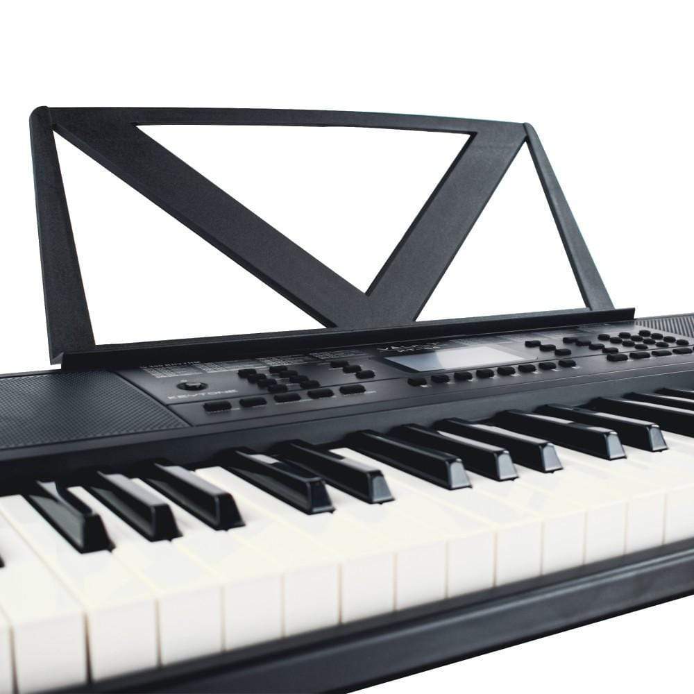 vault keyboard bundles black vault kt-54 keytone 54-key keyboard with gigbag, polishing cloth, online lessons & ebook