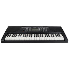 Vault Keyboard Bundles Black Vault KT-61 Keytone Touch Sensitive 61-Key Keyboard With Gigbag, Polishing Cloth, Online Lessons & Ebook
