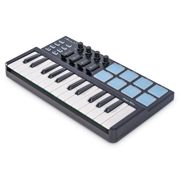 vault midi keyboards vault apex mini usb midi controller