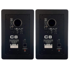 Vault Monitor Speaker Bundles Vault Powered Studio Monitor Pair With Control 1 Passive Studio Monitor Controller, Isolation Pad And 2xSpeaker Cables