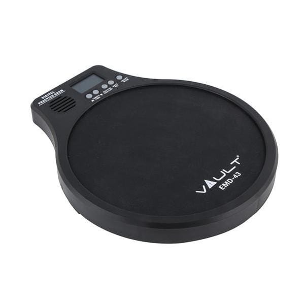 vault practice pads & devices vault emd-43 3 in 1 electronic practice drum pad