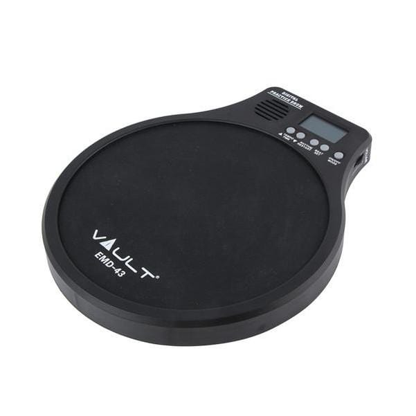 vault practice pads & devices vault emd-43 3 in 1 electronic practice drum pad
