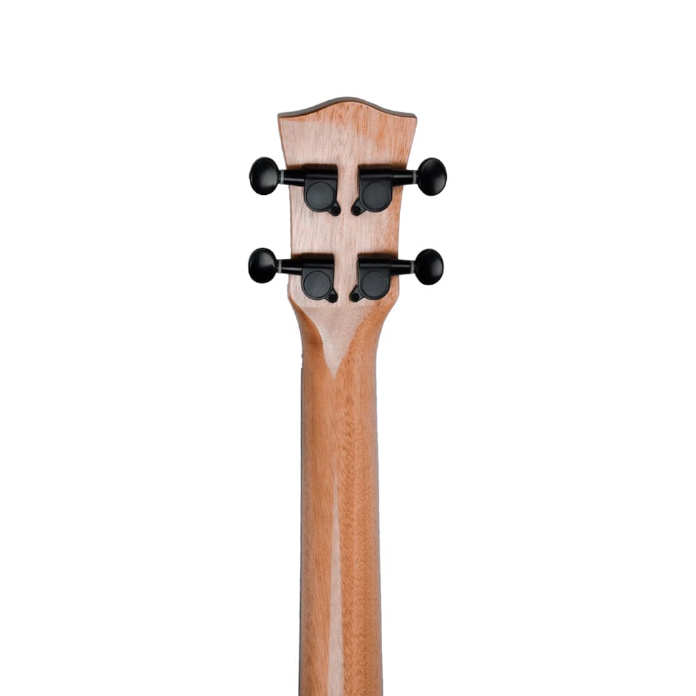 vault soprano ukuleles natural vault performer pro 21" all solid mahogany premium soprano ukulele with eq & gigbag