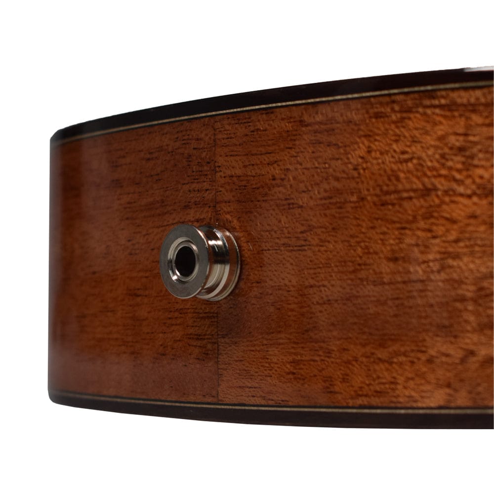 vault soprano ukuleles natural vault performer pro 21" all solid mahogany premium soprano ukulele with eq & gigbag