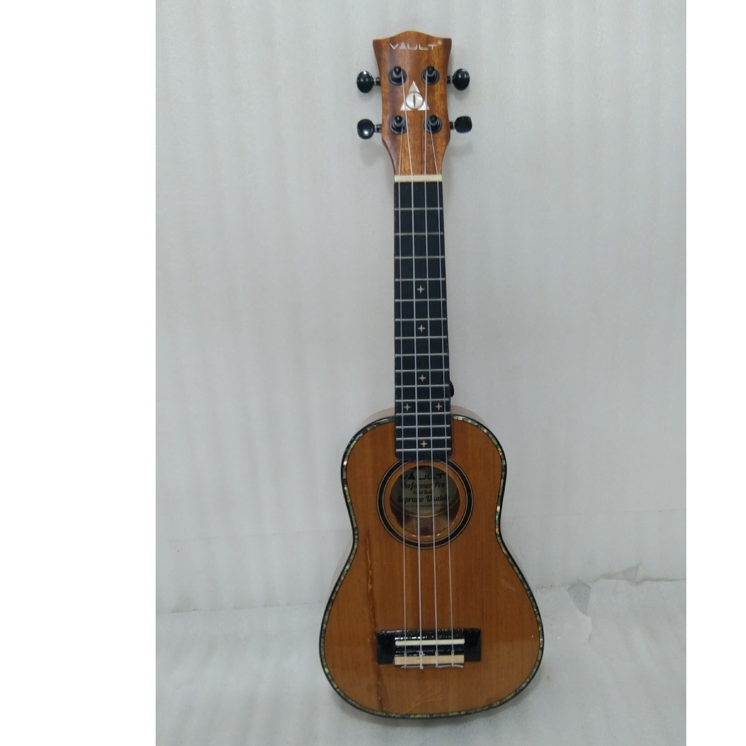 Vault Soprano Ukuleles Vault Performer Pro 21" All Solid Mahogany Premium Soprano Ukulele - Open Box B Stock