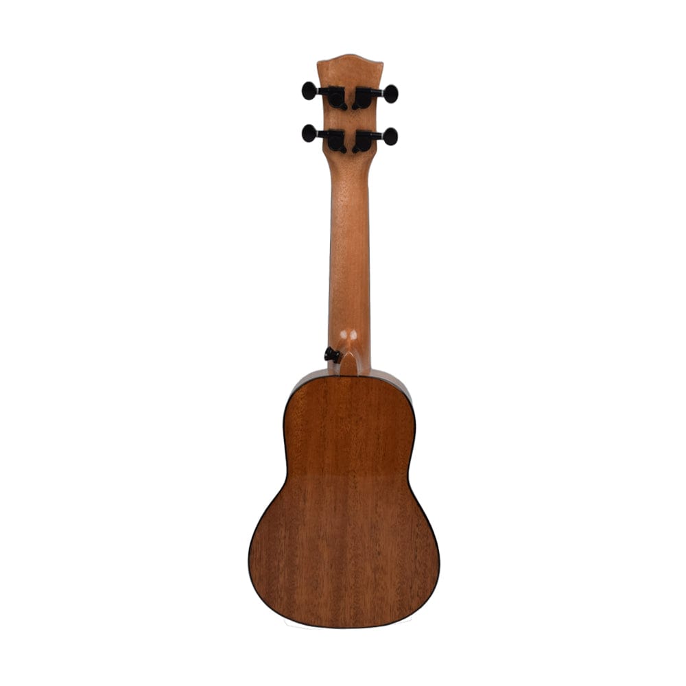 vault soprano ukuleles vault performer pro 21" all solid mahogany premium soprano ukulele with gigbag
