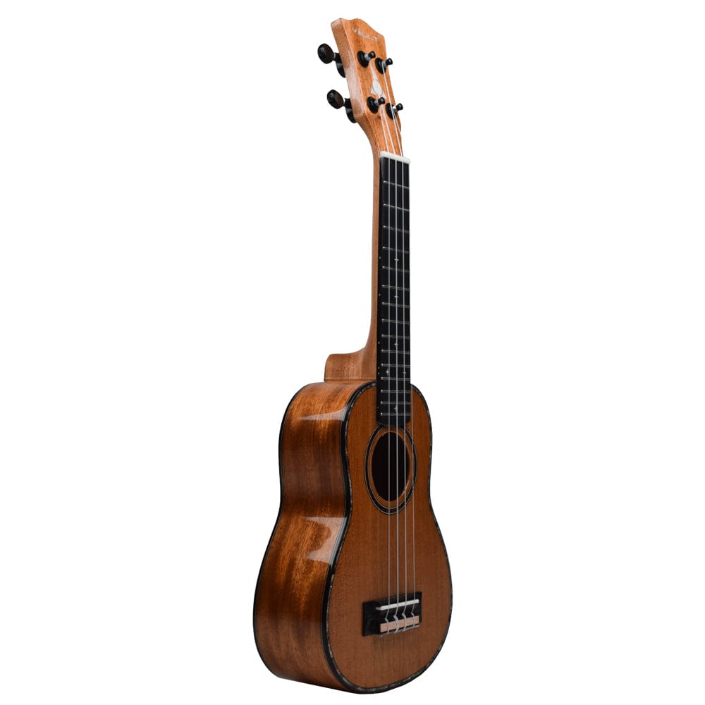 vault soprano ukuleles vault performer pro 21" all solid mahogany premium soprano ukulele with gigbag