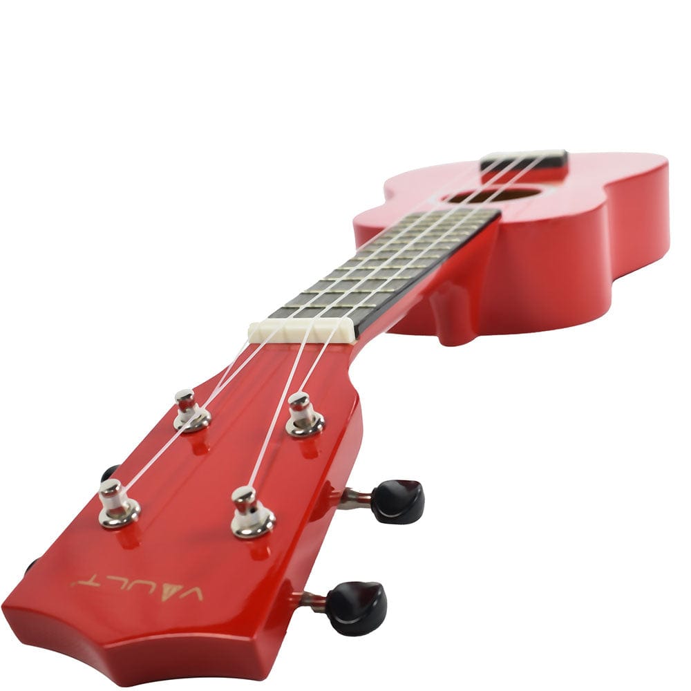 vault soprano ukuleles vault uk-003 soprano colourful ukulele 21 inch with gig bag#color_blackmatte