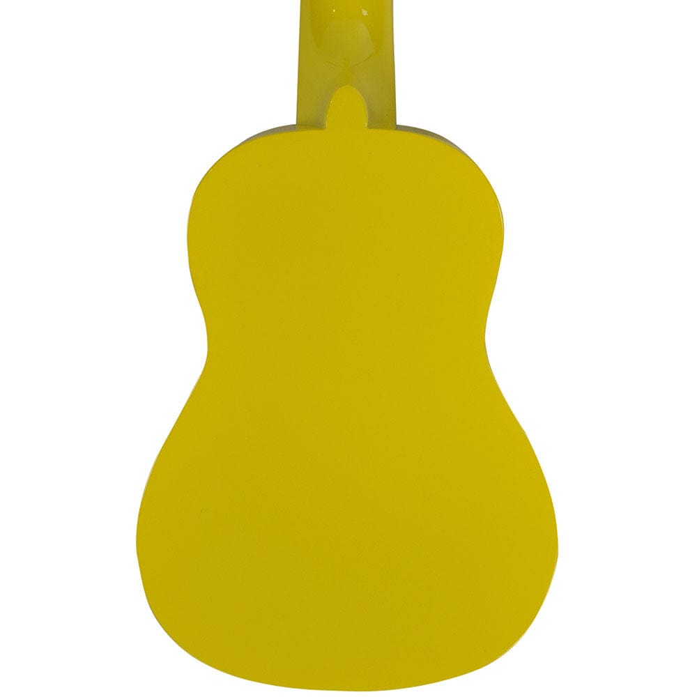 vault soprano ukuleles vault uk-003 soprano colourful ukulele 21 inch with gig bag #color_yellow-glossy