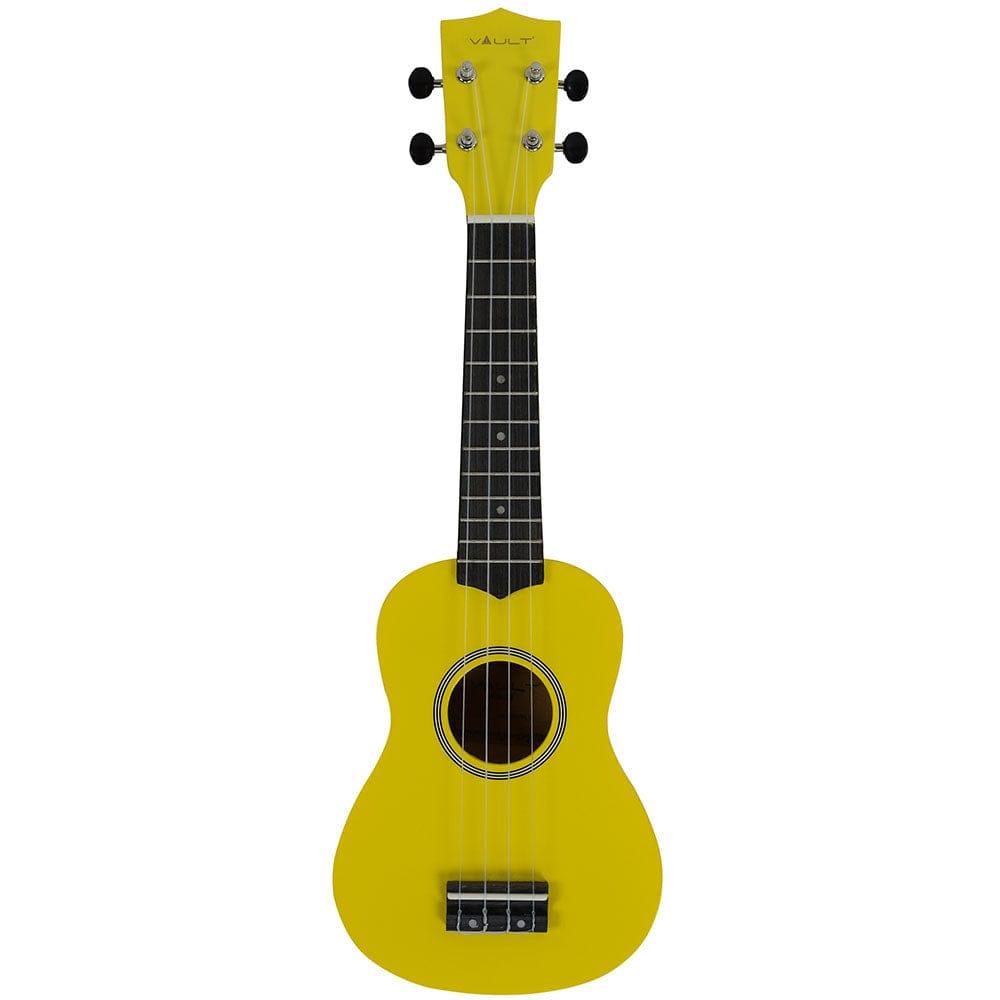 vault soprano ukuleles vault uk-003 soprano colourful ukulele 21 inch with gig bag#color_blackmatte