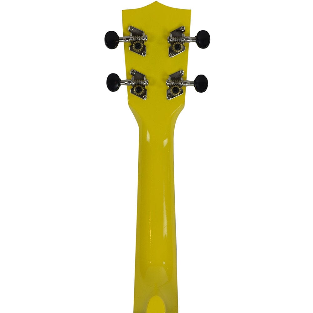 vault soprano ukuleles vault uk-003 soprano colourful ukulele 21 inch with gig bag #color_yellowglossy