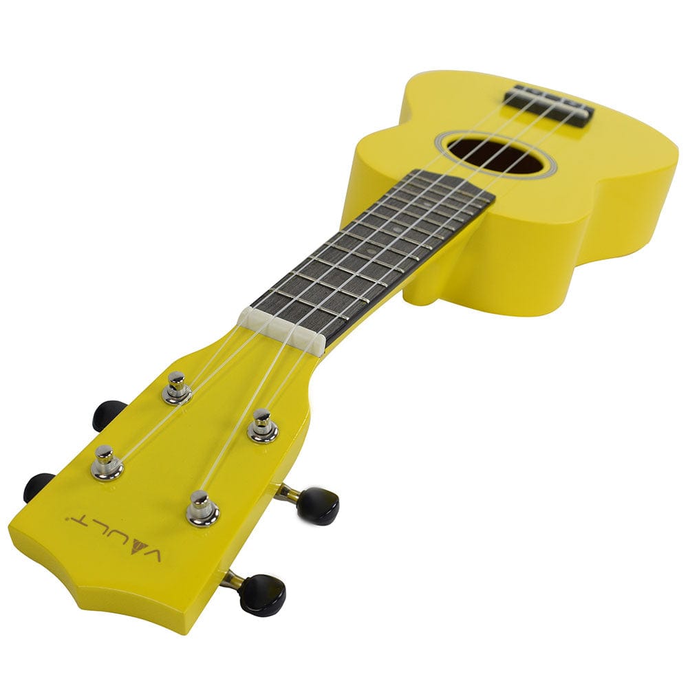 vault soprano ukuleles vault uk-003 soprano colourful ukulele 21 inch with gig bag#color_blackmatte