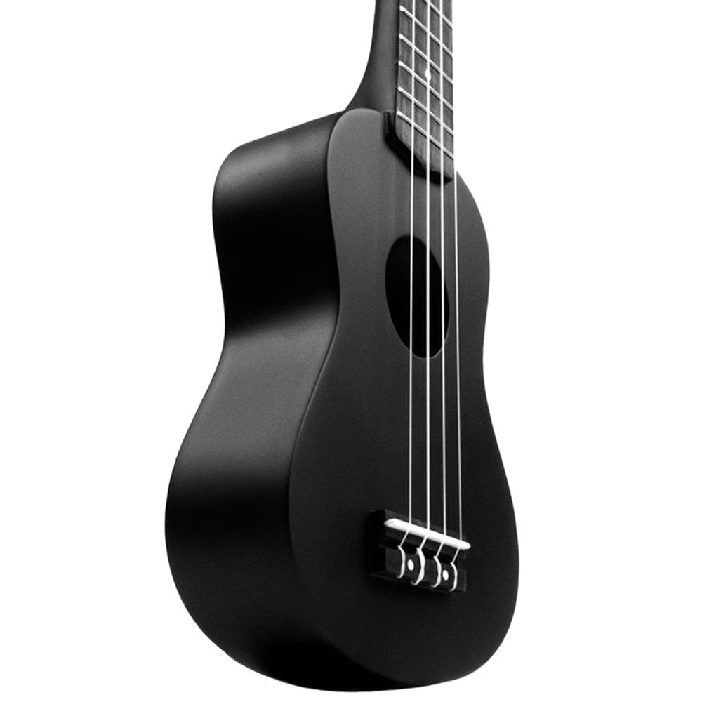 vault soprano ukuleles vault uk-003 soprano colourful ukulele 21 inch with gig bag#color_blackmatte