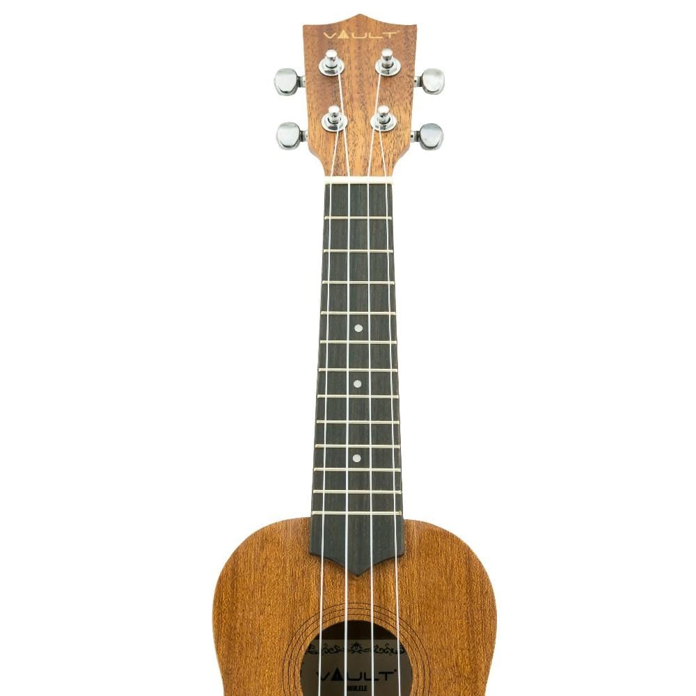 vault soprano ukuleles vault uk-100s 21 inch arched back soprano ukulele with gig bag & ebook #color_mahogany