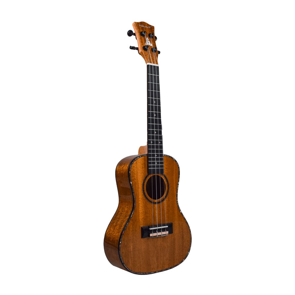 vault tenor ukuleles natural vault performer pro 26" all solid mahogany premium tenor ukulele with eq & gigbag #color_natural