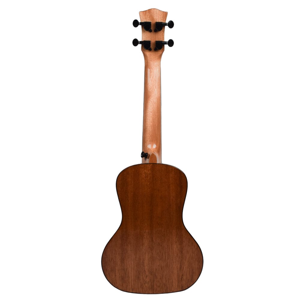vault tenor ukuleles natural vault performer pro 26" all solid mahogany premium tenor ukulele with eq & gigbag #color_natural