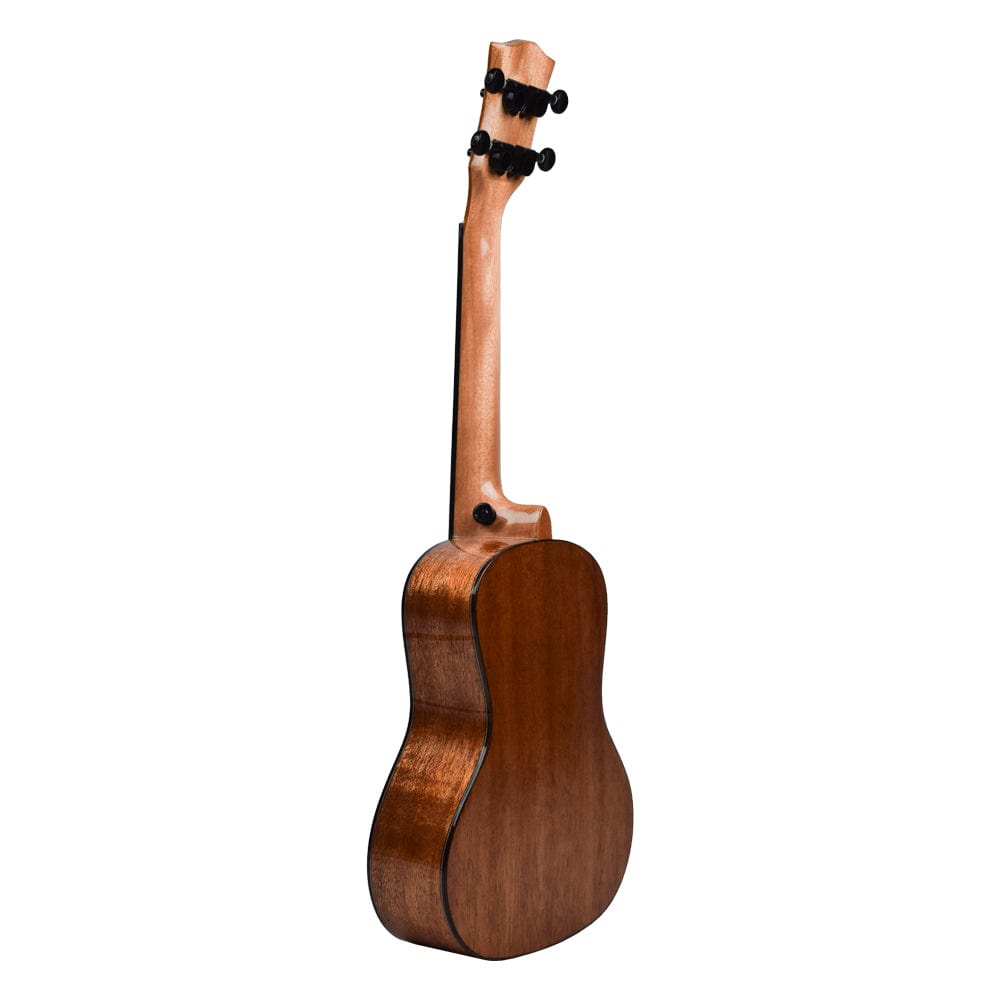 vault tenor ukuleles natural vault performer pro 26" all solid mahogany premium tenor ukulele with eq & gigbag #color_natural