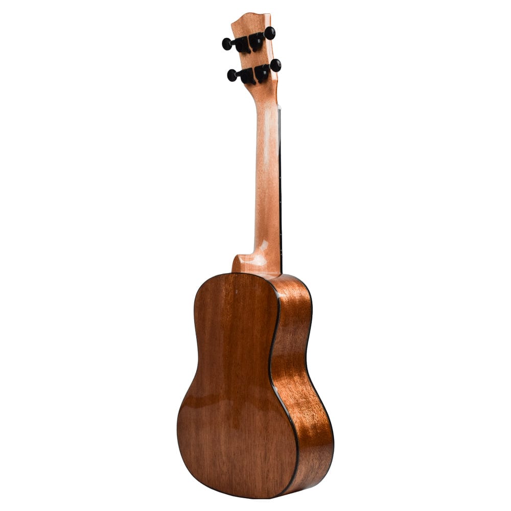 vault tenor ukuleles natural vault performer pro 26" all solid mahogany premium tenor ukulele with eq & gigbag #color_natural