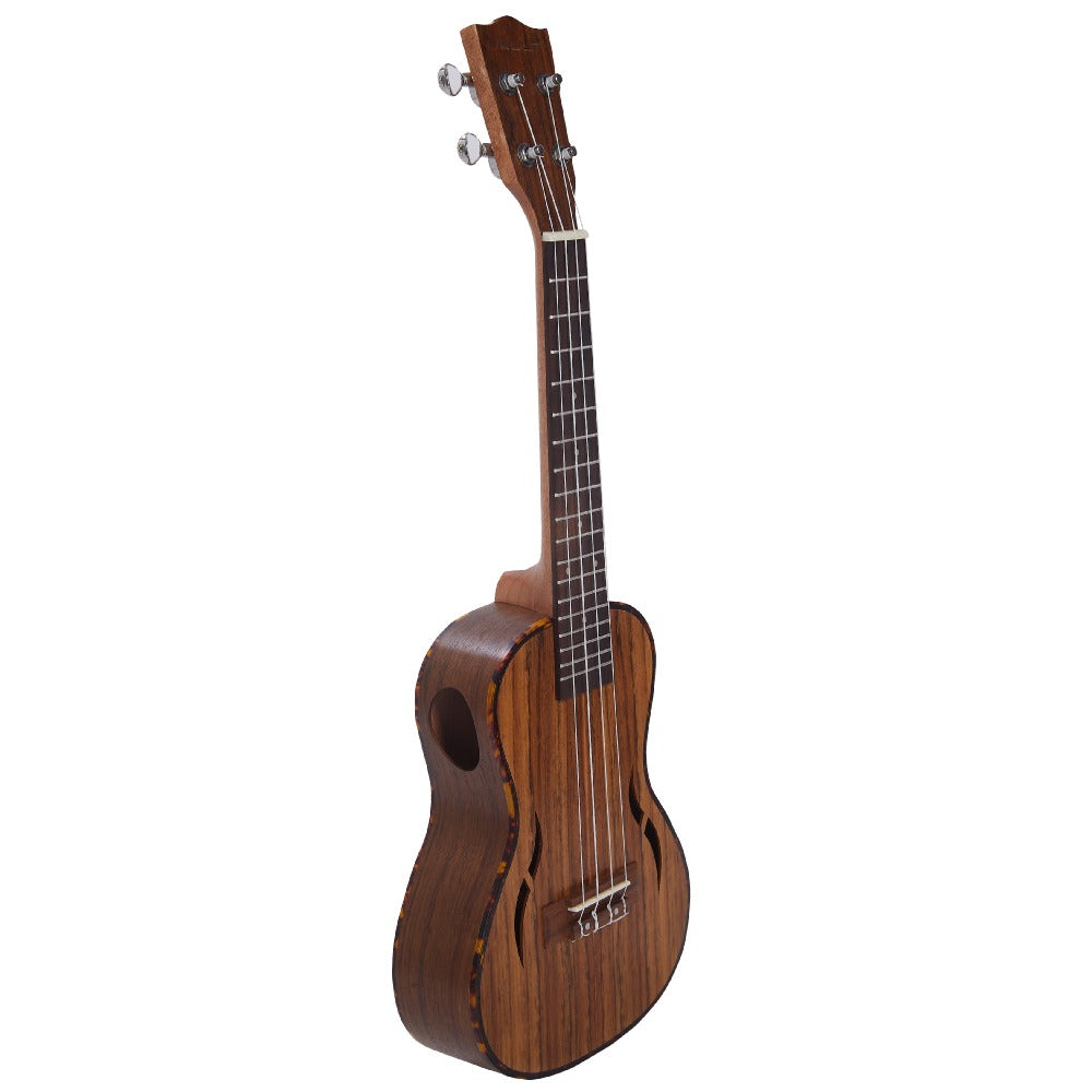 Vault Tenor Ukuleles Natural Vault UK-200T 26" Premium Walnut Laminate with Side Soundport Tenor Ukulele
