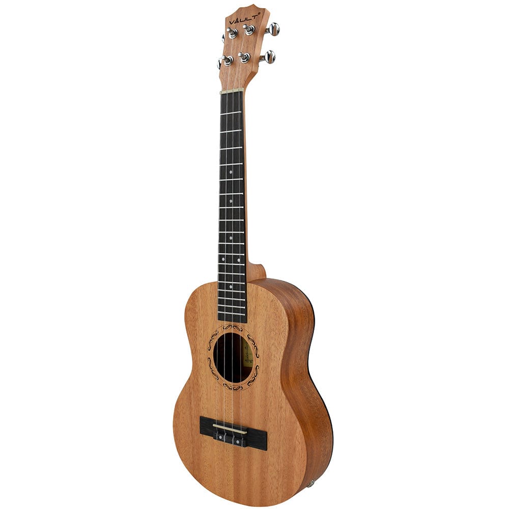vault tenor ukuleles vault uk-2000t 26-inch solid mahogany top premium tenor ukulele with gigbag #types_electroacoustic