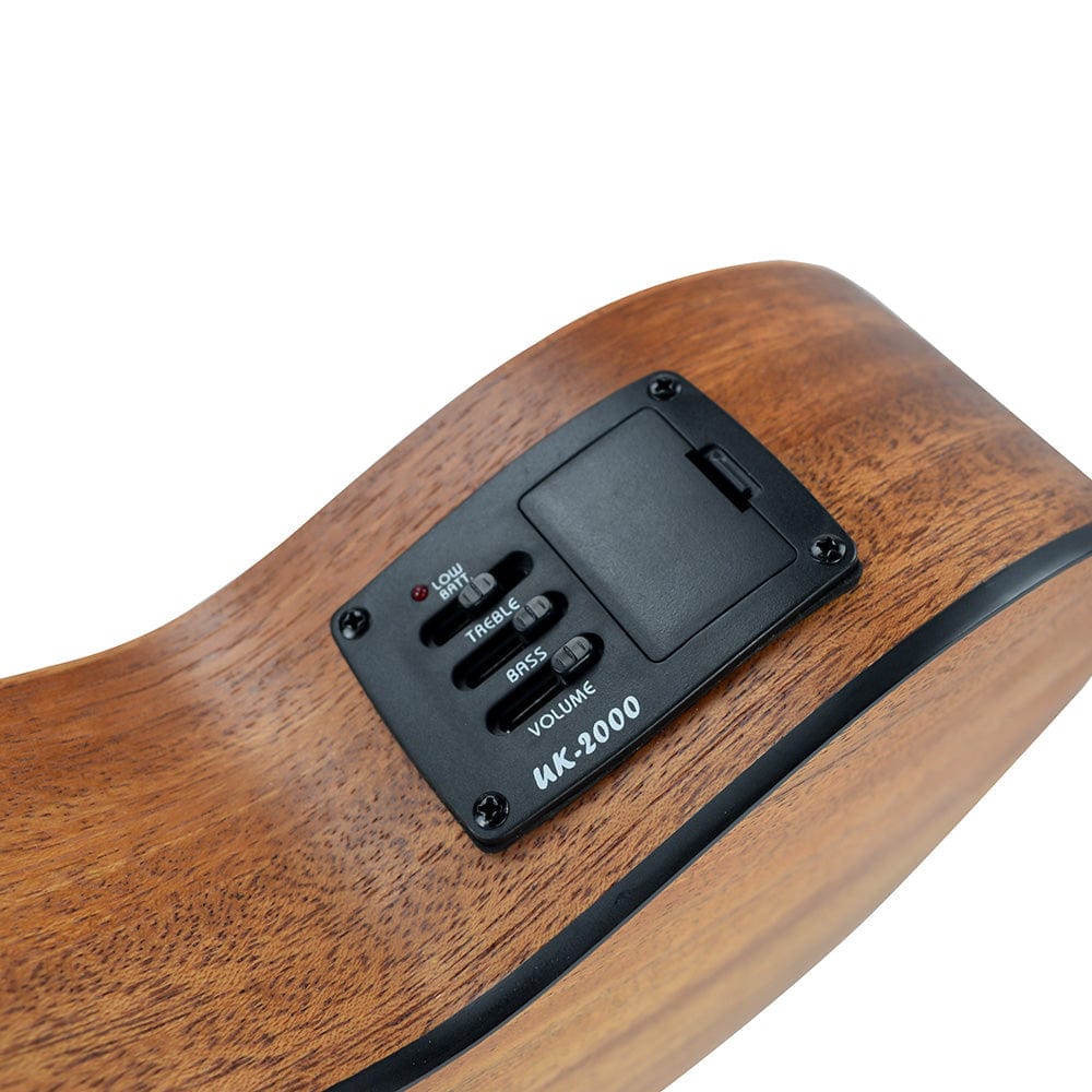 vault tenor ukuleles vault uk-2000t 26-inch solid mahogany top premium tenor ukulele with gigbag #types_electroacoustic