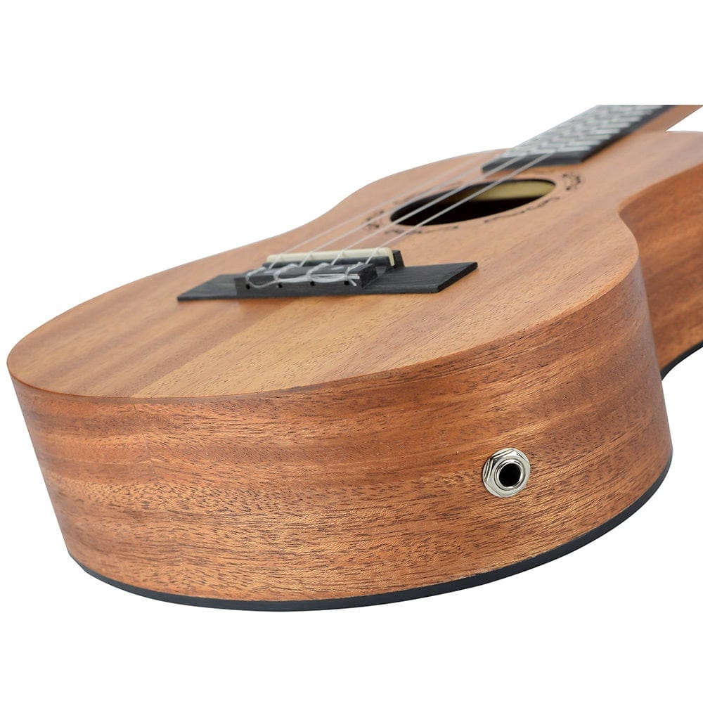 vault tenor ukuleles vault uk-2000t 26-inch solid mahogany top premium tenor ukulele with gigbag #types_electroacoustic