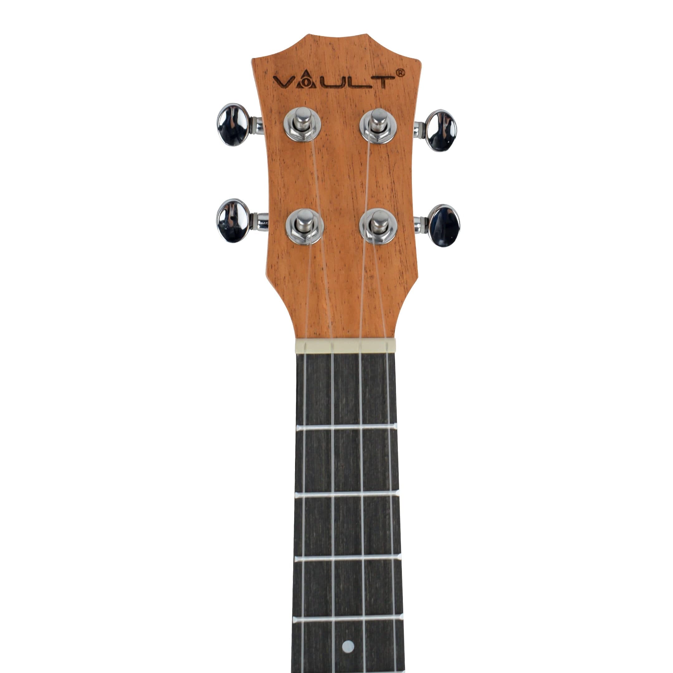 vault tenor ukuleles vault uk-2000t 26-inch solid mahogany top premium tenor ukulele with gigbag - open box