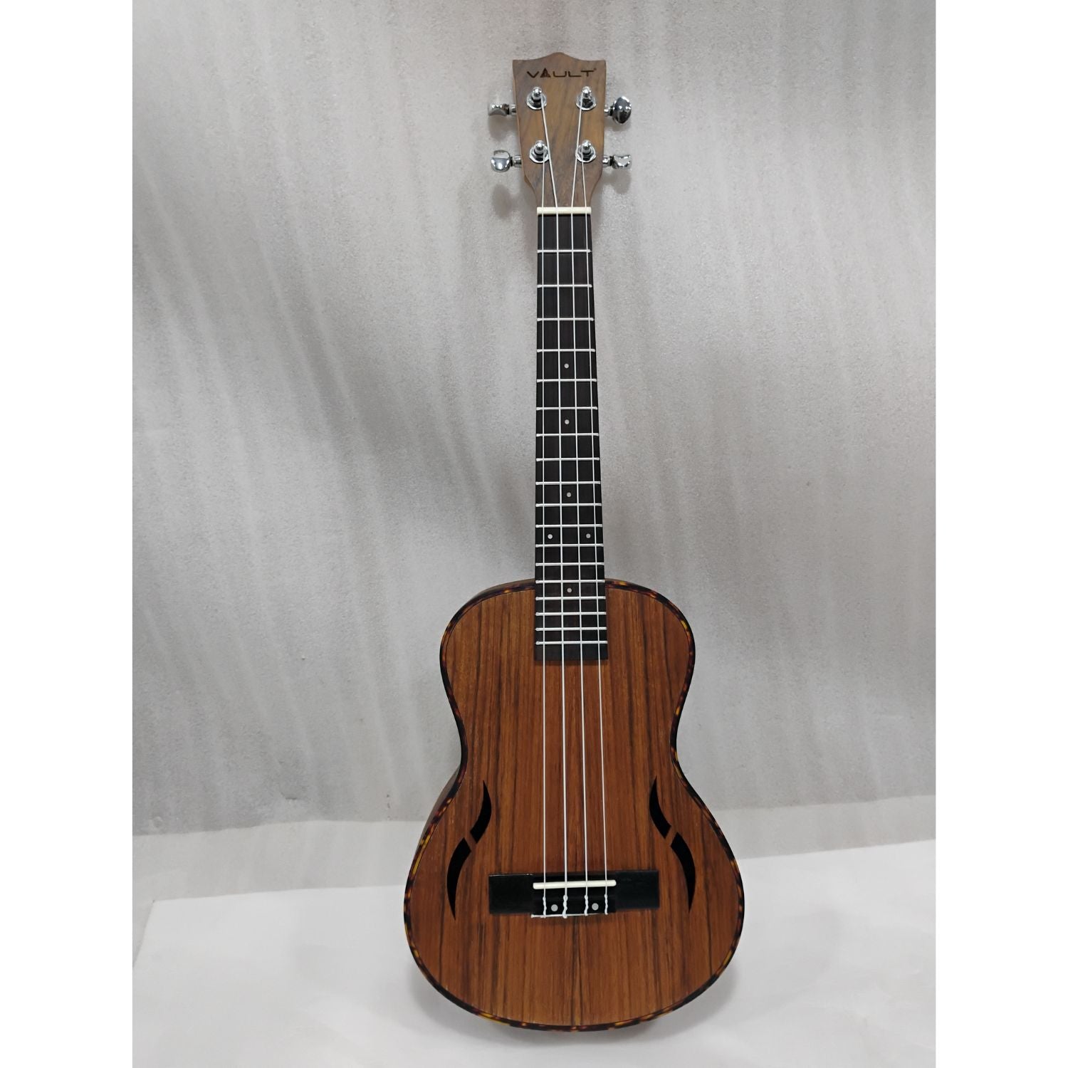 Vault Tenor Ukuleles Vault UK-200T 26" Premium Walnut Laminate with Side Soundport Tenor Ukulele - Open Box B Stock
