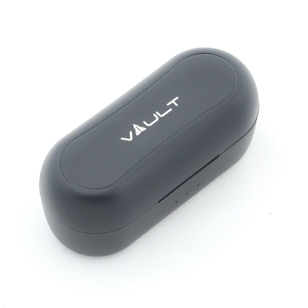 vault true wireless in-ear headphones vault play true wireless earbuds with 15 hours of wireless charging & 2 year exclusive vault warranty #type_play,color_black