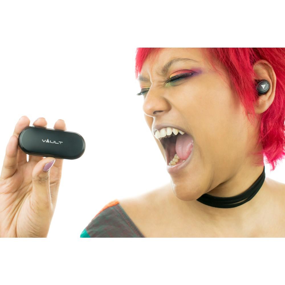 vault true wireless in-ear headphones vault play true wireless earbuds with 15 hours of wireless charging & 2 year exclusive vault warranty