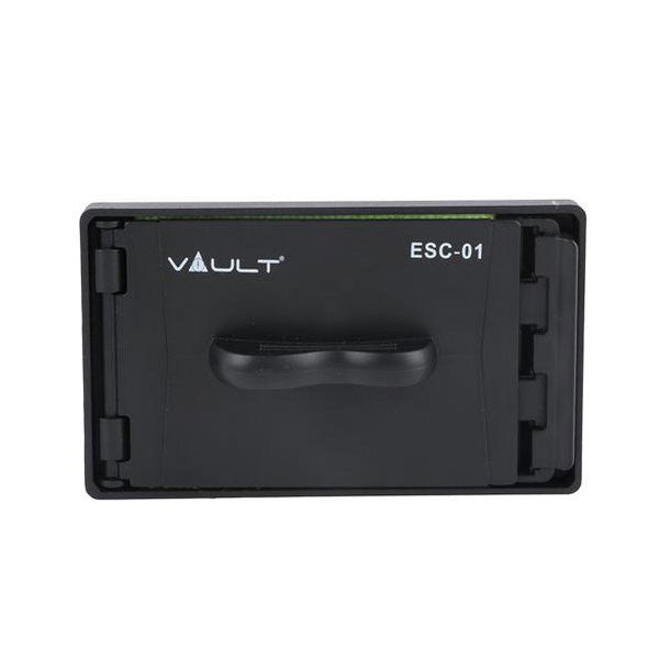 vault tuners vault et-06 easy chromatic guitar tuner + vault esc-01 string cleaner