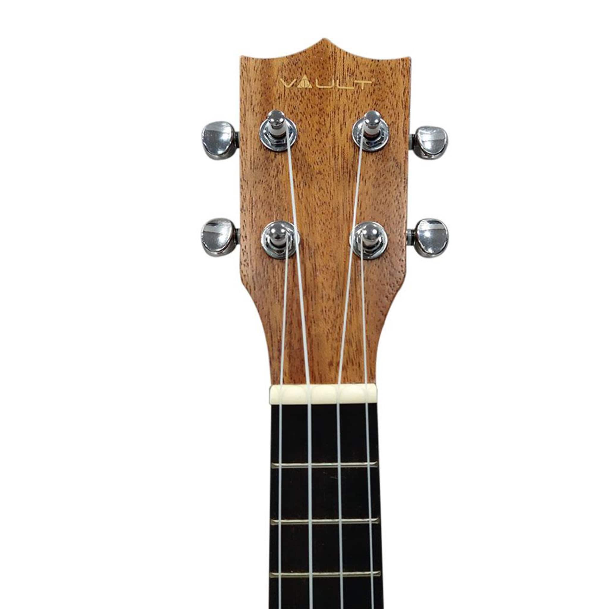 vault ukulele bundles vault uk-100s 21 inch arched back soprano ukulele bundle #type_standard