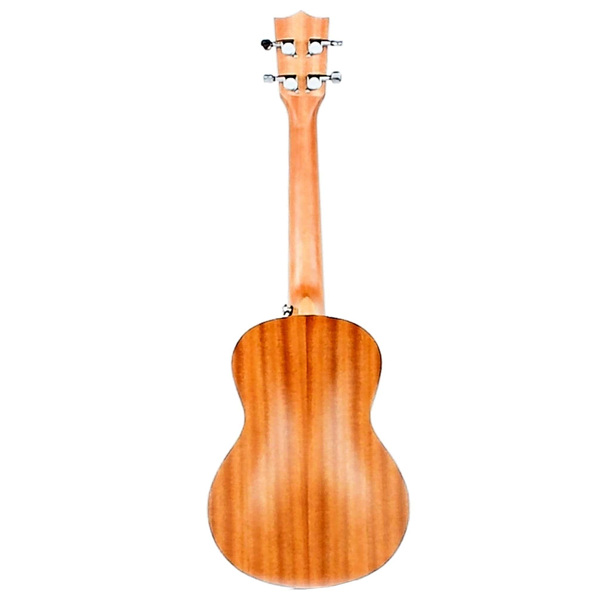 vault ukulele bundles vault uk-100t 26 inch tenor arched back ukulele with gig bag, tuner, capo, polishing cloth & ebook
