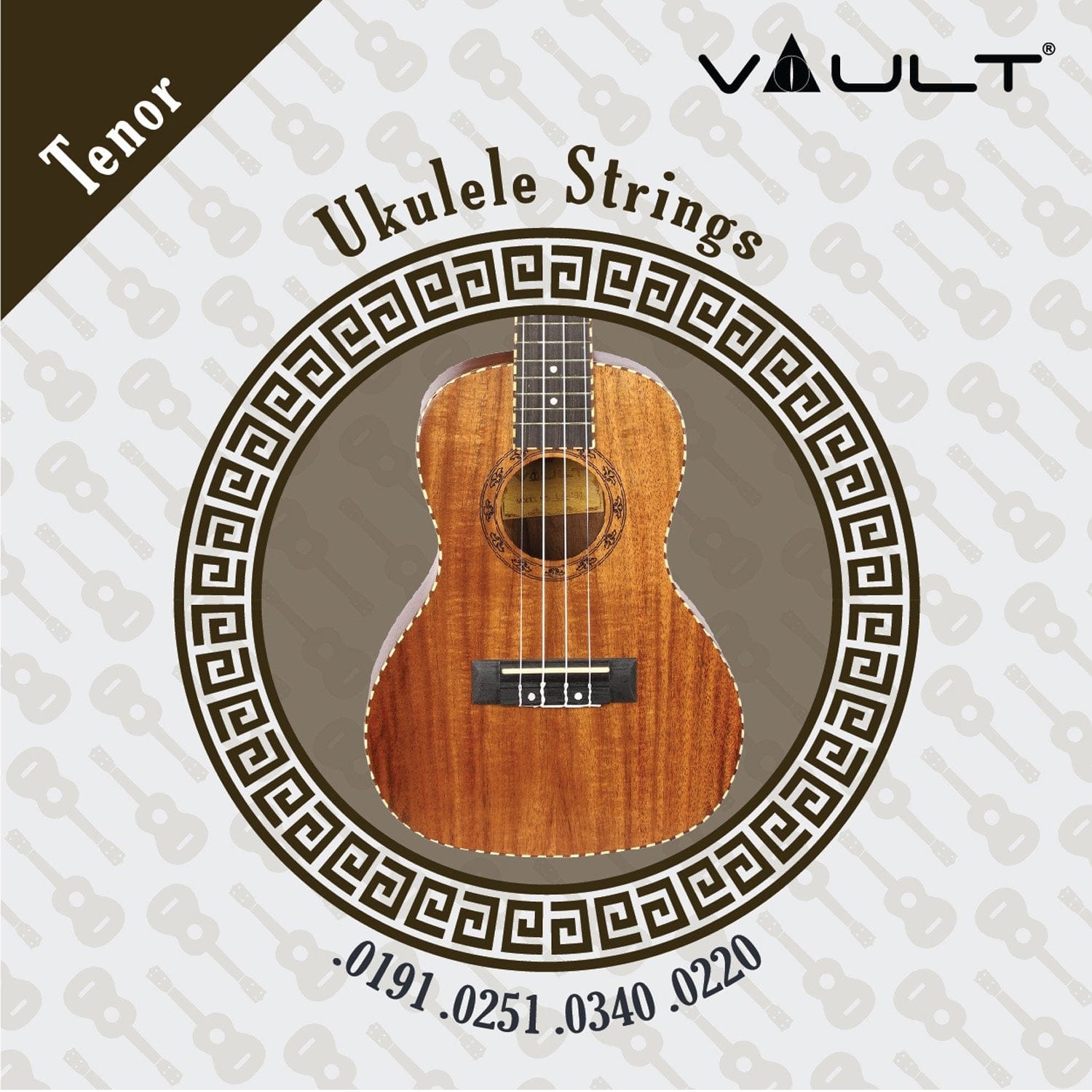 vault ukulele strings tenor strings vault standard ukulele strings - for soprano, concert & tenor sized ukuleles
