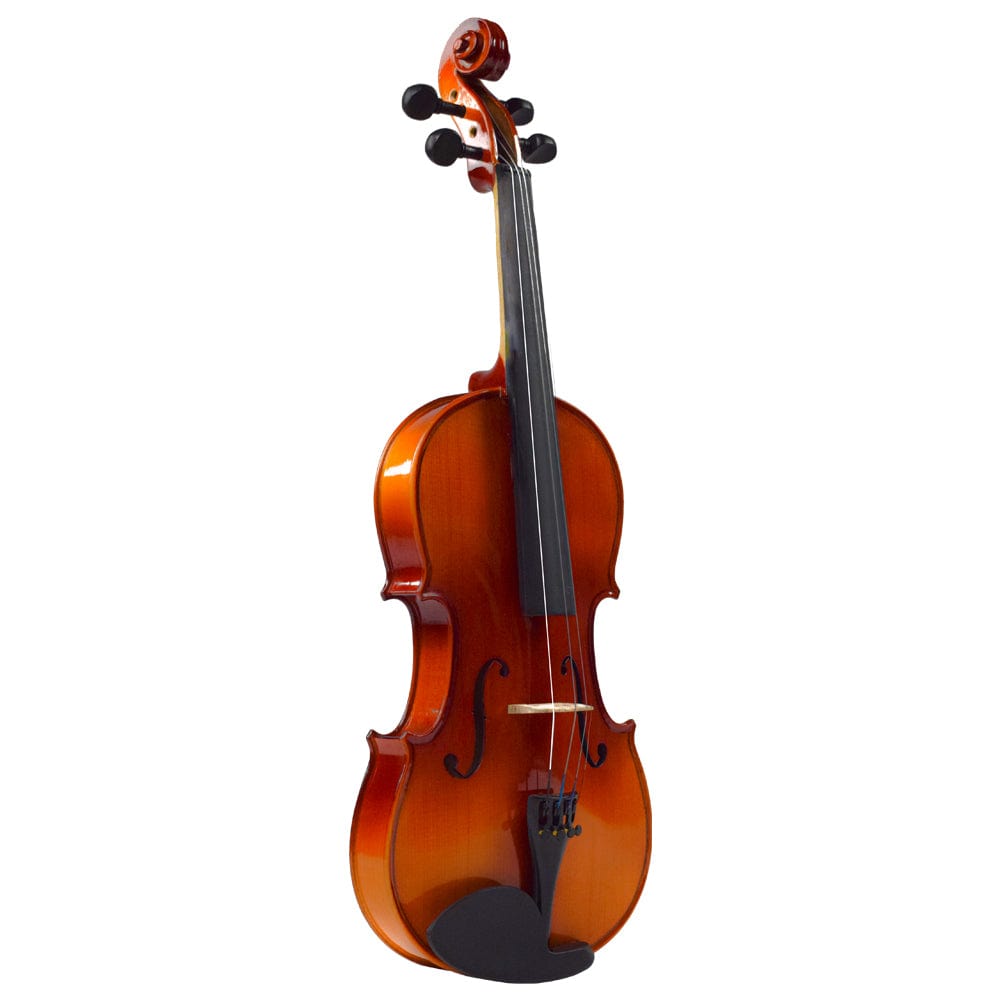 vault violins vault fiddler 4/4 violin with bow, rosin & case (outfit) - open box