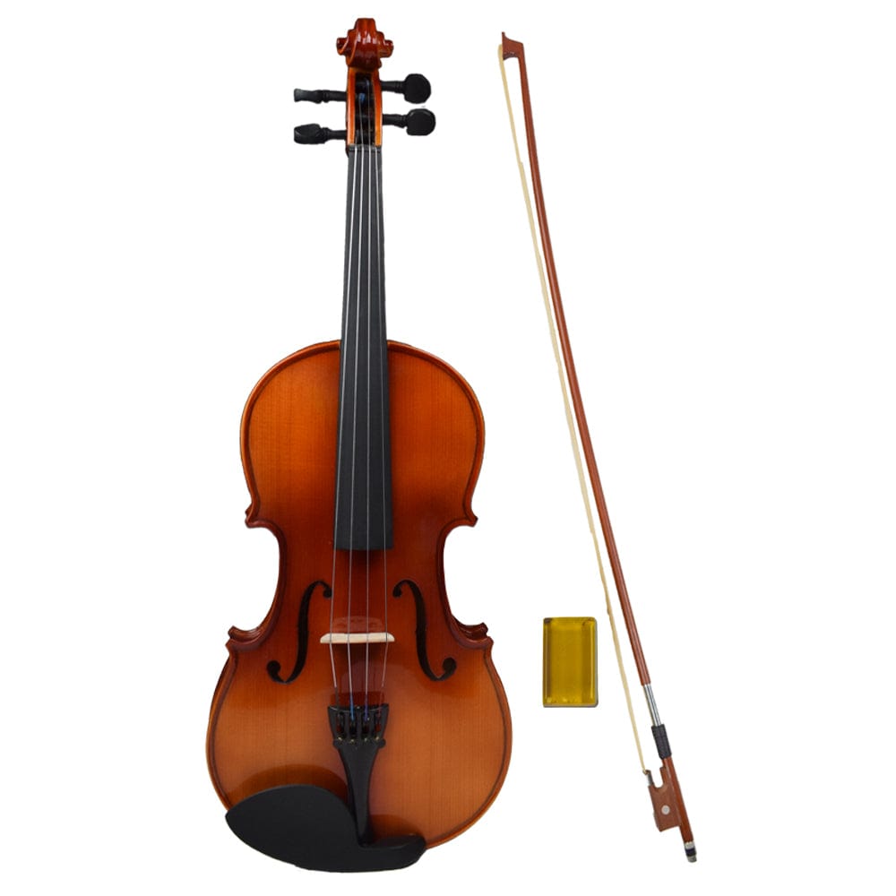 vault violins vault fiddler 4/4 violin with bow, rosin & case (outfit) - open box