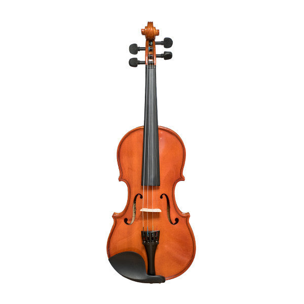 vault violins vault vi1030 1/2 solid violin with hard case, rosin and bow