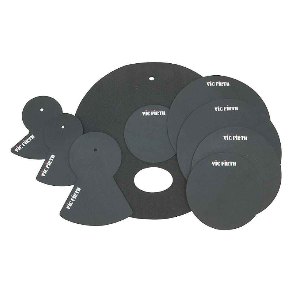vic firth dampeners and mutes vic firth mutepp5 drum and cymbal mute pre-pack - 5